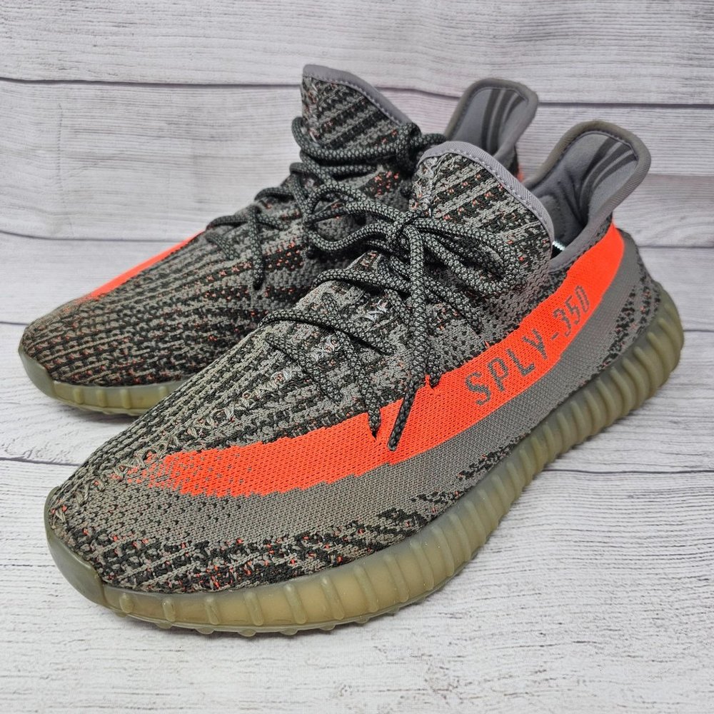 ADIDAS‎ YEEZY BOOST 350 V2 Beluga Reflective GW1229 100% AUTHENTIC Men's sz 12 - Picture 1 of 11